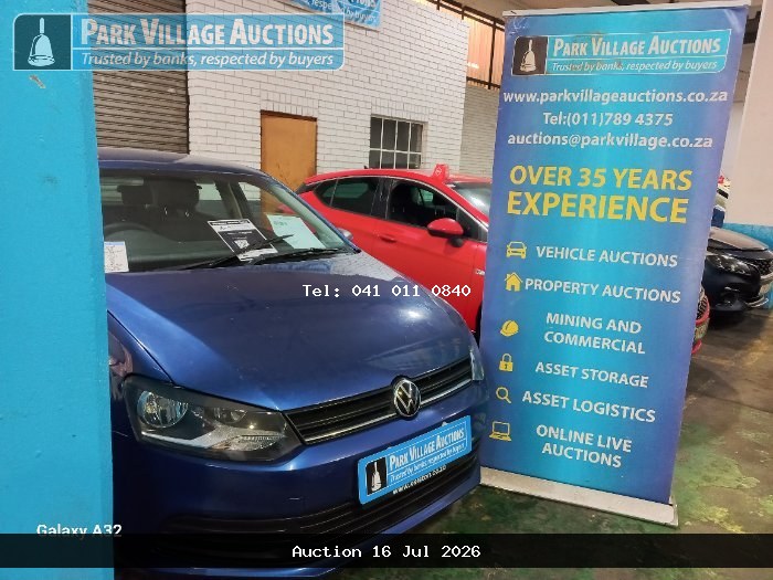 2023 VOLKSWAGEN POLO VIVO 1.4 TRENDLINE 5DR (ODO : 17443)