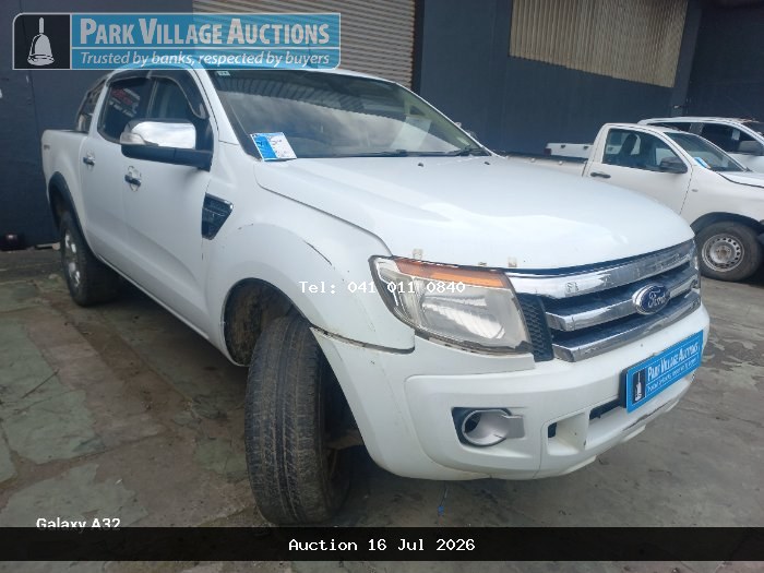 2016 FORD RANGER 2.2TDCI XLT PU DC (ODO : 1)