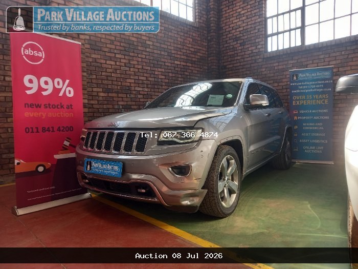 2014 JEEP GRAND CHEROKEE 3.6 OVERLAND (ODO : 213586)
