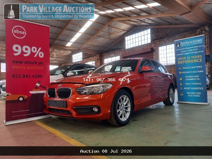 2017 BMW 118I 5DR F20 (ODO : 124336)
