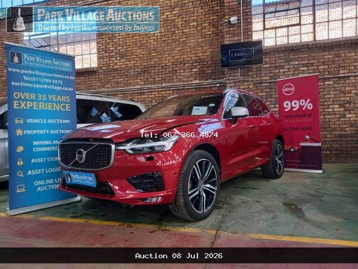 2019 VOLVO XC60 D4 R-DESIGN GEARTRONIC AWD (ODO : 187428)