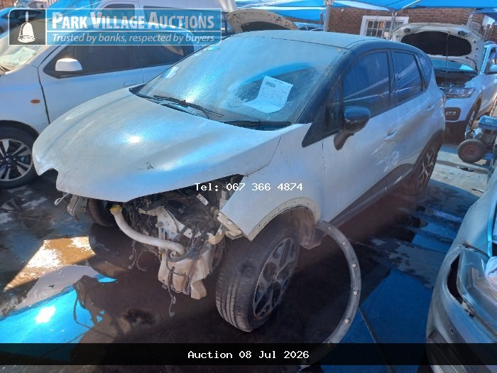 2018 RENAULT CAPTUR 1.2T DYNAMIQUE EDC 5DR 88KW (ODO : 0)