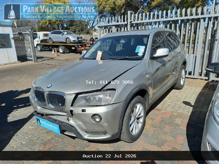 2013 BMW X3 XDRIVE20D M-SPORT AT (ODO : 312015)