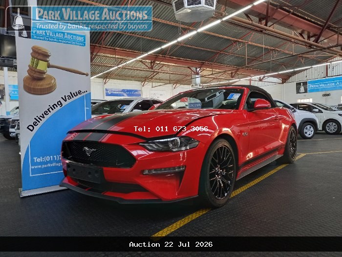 2021 FORD MUSTANG 5.0 GT CONVERT AT (ODO : 54140)