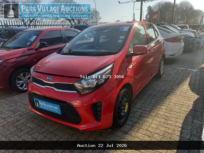 2019 KIA PICANTO 1.0 START (ODO : 318139)