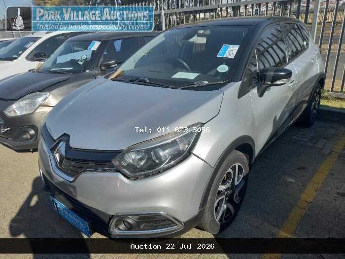 2015 RENAULT CAPTUR 900T DYNAMIQUE 5DR 66KW (ODO : 177341)