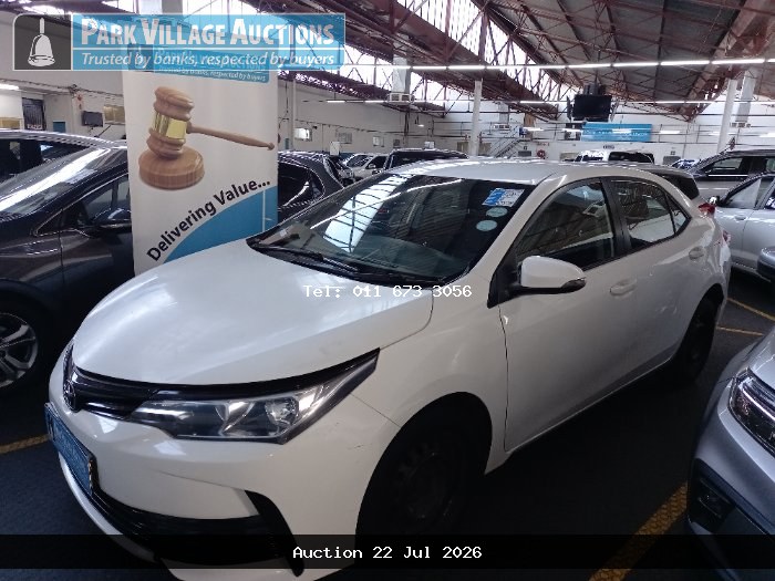 2020 TOYOTA COROLLA 1.6 PRESTIGE CVT (ODO : 277884)