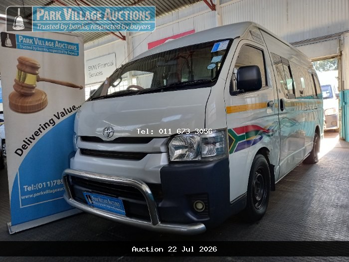 2024 TOYOTA QUANTUM HIACE 2.5 D-4D SESFIKILE 16 (ODO : 153552)