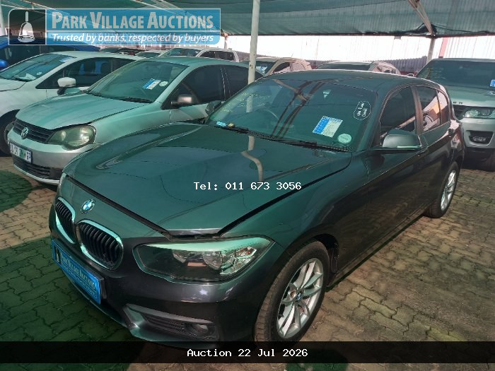 2015 BMW 118I SPORT LINE 5DR AT F20 (ODO : 139148)