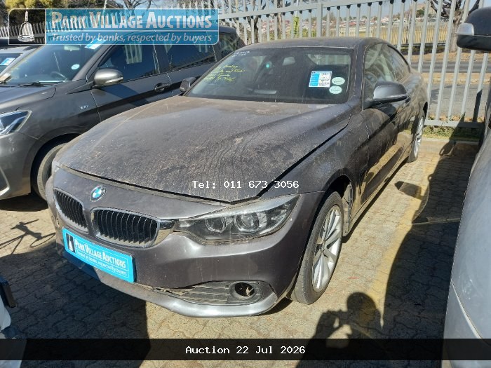 2018 BMW 420I COUPE F32 (ODO : NO READING)
