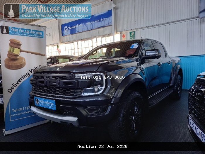 2024 FORD RANGER 3.0 V6 BI TURBO ECOBOOST RAPTOR 4X4 AT (ODO : 106940)