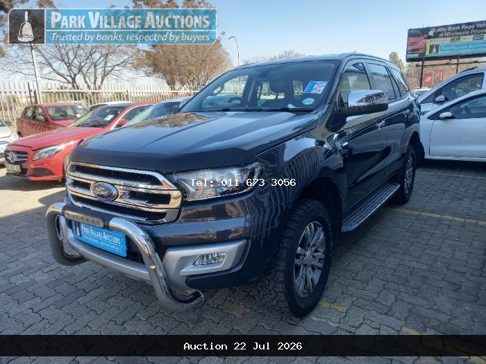 2018 FORD EVEREST 2.2 TDCI XLT AT (ODO : 120647)