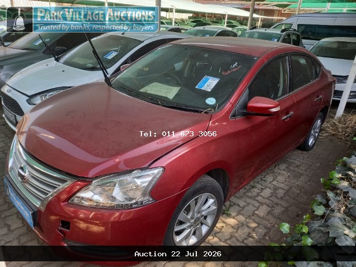 2014 NISSAN SENTRA 1.6 ACENTA (ODO : 94843)