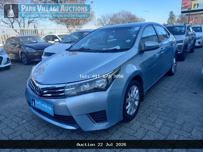 2016 TOYOTA COROLLA 1.6 PRESTIGE (ODO : 107812)
