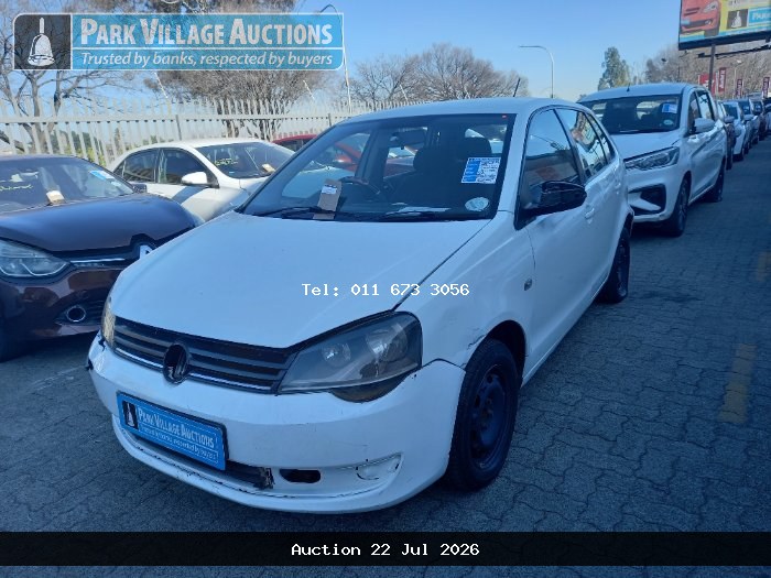2016 VOLKSWAGEN POLO VIVO GP 1.4 TRENDLINE 5DR (ODO : 245787)