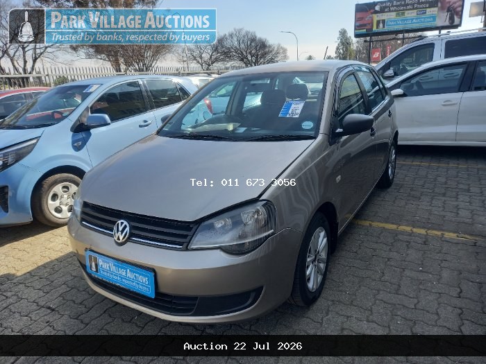2016 VOLKSWAGEN POLO VIVO GP 1.4 TRENDLINE 5DR (ODO : 171755)