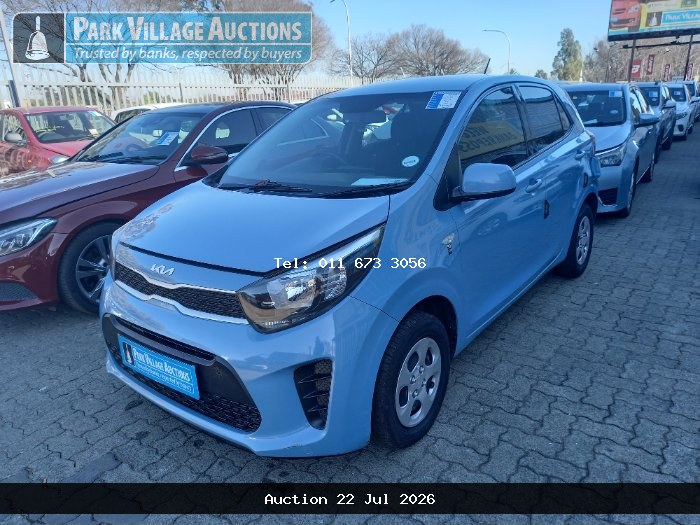 2022 KIA PICANTO 1.0 START (ODO : 124181)