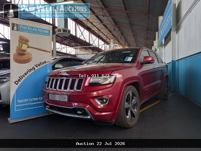 2015 JEEP GRAND CHEROKEE 3.6 OVERLAND (ODO : 118891)