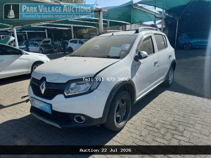 2015 RENAULT SANDERO 900T STEPWAY (ODO : 166600)