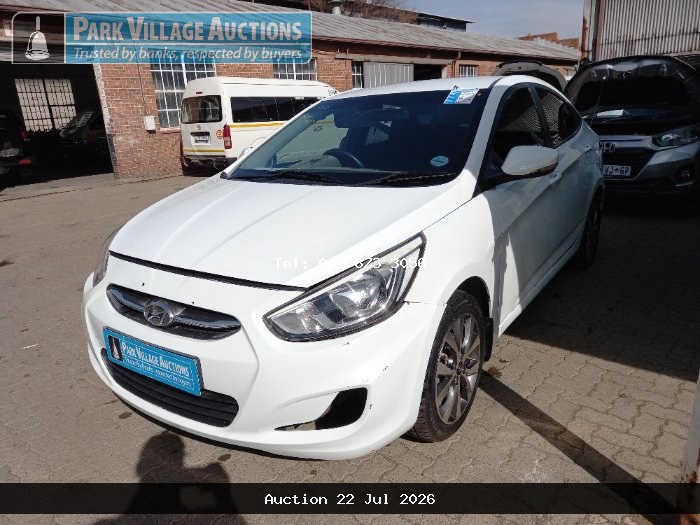 2016 HYUNDAI ACCENT 1.6 FLUID 5DR (ODO : 216334)