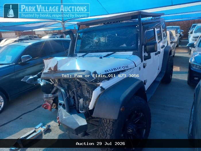2017 JEEP WRANGLER UNLTD RUBICON 3.6L V6 AT (ODO : 139229)