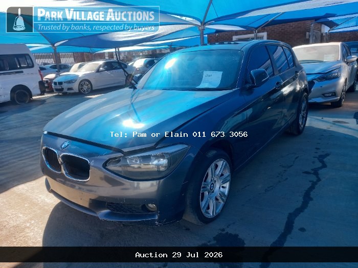 2012 BMW 120D 5DR AT F20 (ODO : 220777)