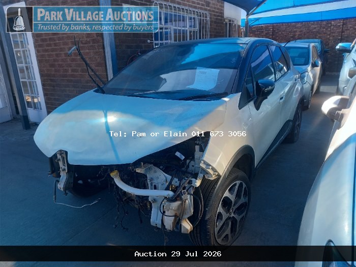 2018 RENAULT CAPTUR 1.2T DYNAMIQUE EDC 5DR 88KW (ODO : 0)