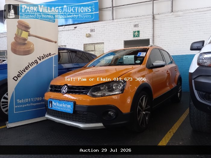2012 VOLKSWAGEN POLO 1.6 CROSS 5DR (ODO : 154544)