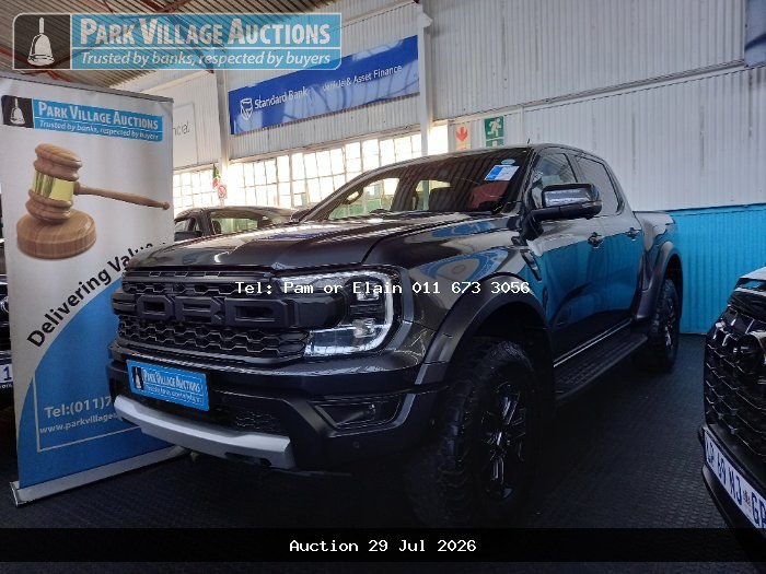 2024 FORD RANGER 3.0 V6 BI TURBO ECOBOOST RAPTOR 4X4 AT (ODO : 106940)