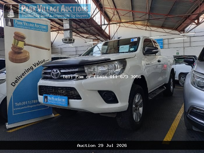 2017 TOYOTA HILUX 2.4 GD-6 RB SRX PU ECAB (ODO : 442529)