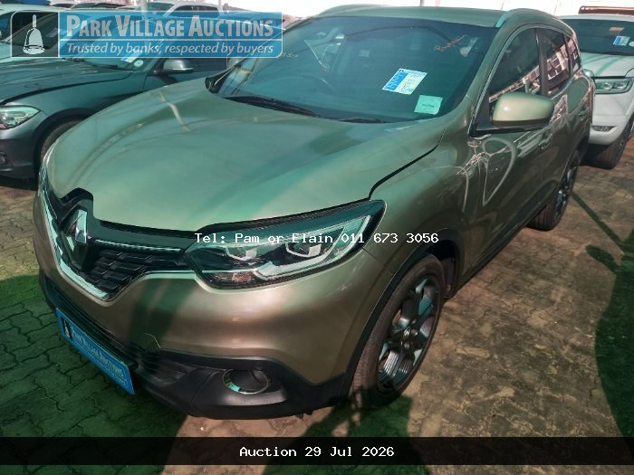 2017 RENAULT KADJAR 1.2T DYNAMIQUE EDC (ODO : 133817)