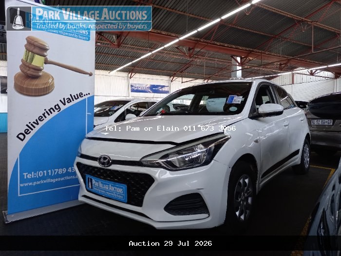 2020 HYUNDAI I20 1.2 MOTION (ODO : 131429)