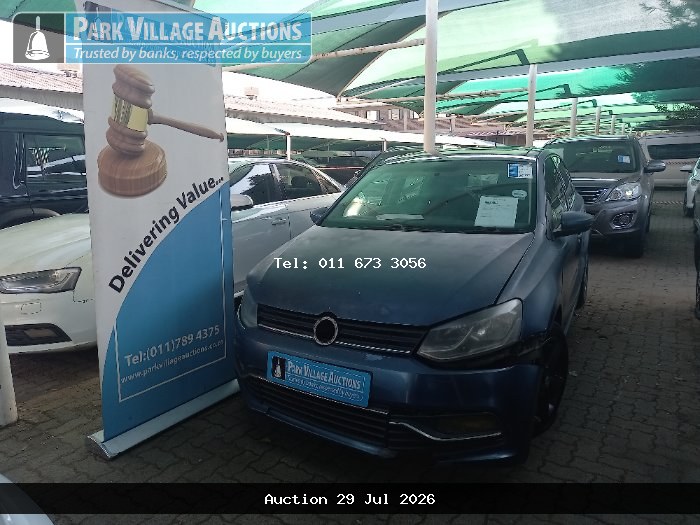 2016 VOLKSWAGEN POLO GP 1.2 TSI COMFORTLINE 66KW (ODO : 136040)