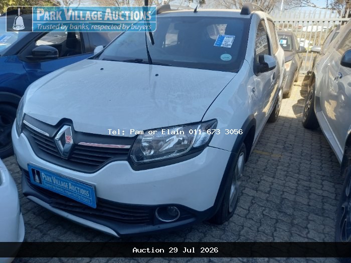 2016 RENAULT SANDERO 900T STEPWAY (ODO : 164118)