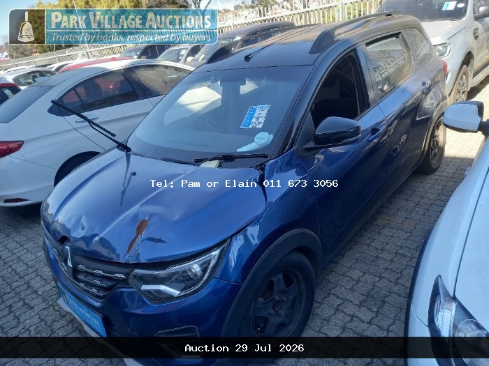 2023 RENAULT TRIBER 1.0 PRESTIGE INTENS AMT (ODO : NO READING)