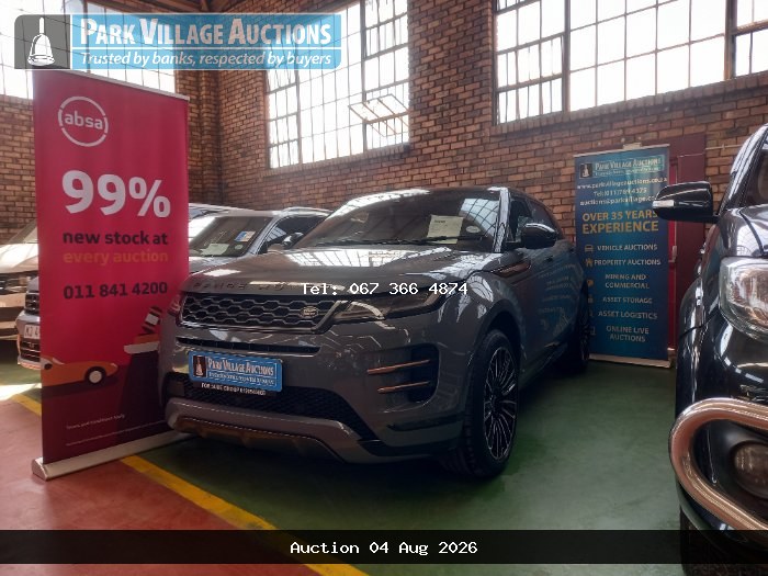 2020 LAND ROVER EVOQUE 2.0D SE 132KW D180 (ODO : 106903)
