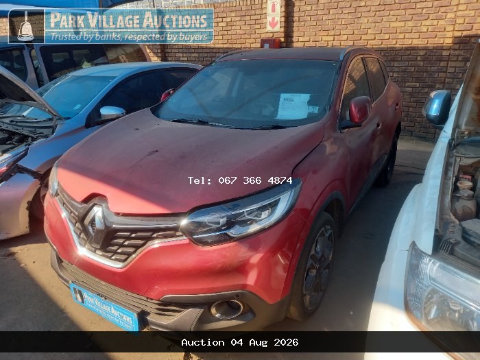 2017 RENAULT KADJAR 1.2T DYNAMIQUE (ODO : 121925)