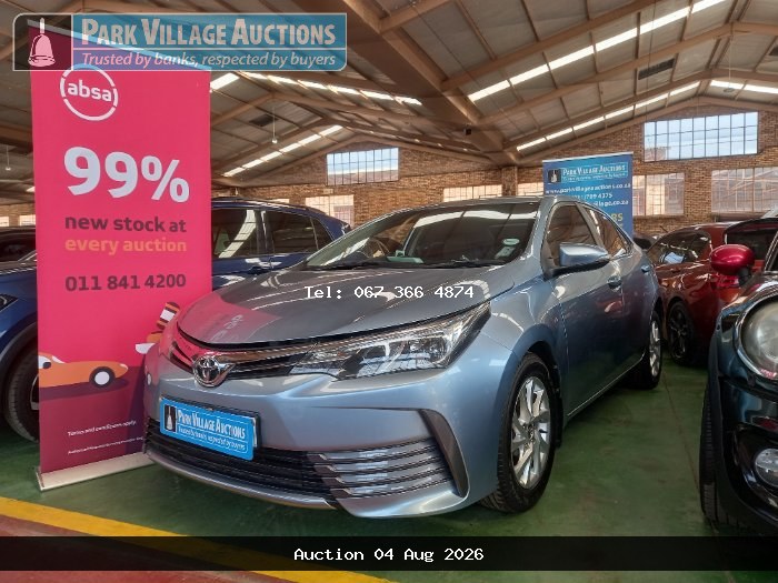 2019 TOYOTA COROLLA 1.6 PRESTIGE CVT (ODO : 83205)
