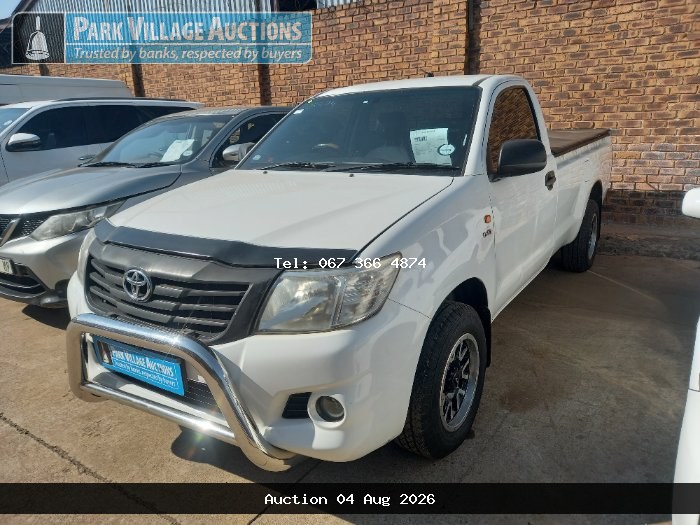 2012 TOYOTA HILUX 2.5 D-4D SRX RB PU SC (ODO : 219860)