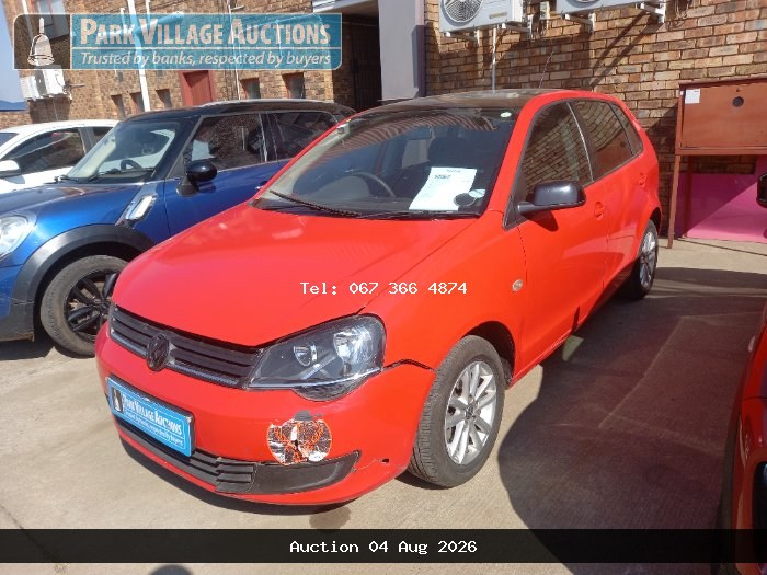 2014 VOLKSWAGEN POLO VIVO 1.4 TRENDLINE 5DR (ODO : 393799)