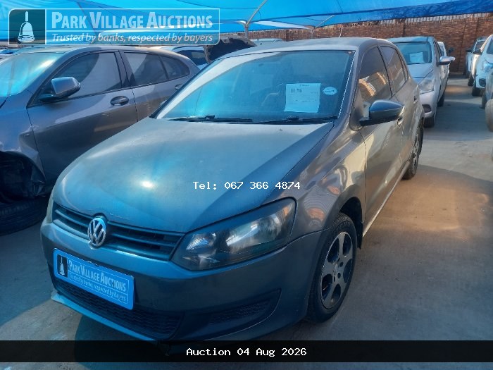 2012 VOLKSWAGEN POLO 1.4 TRENDLINE 5DR (ODO : 241985)
