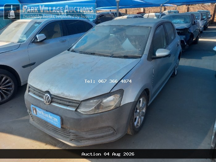 2016 VOLKSWAGEN POLO GP 1.2 TSI TRENDLINE 66KW (ODO : 112024)