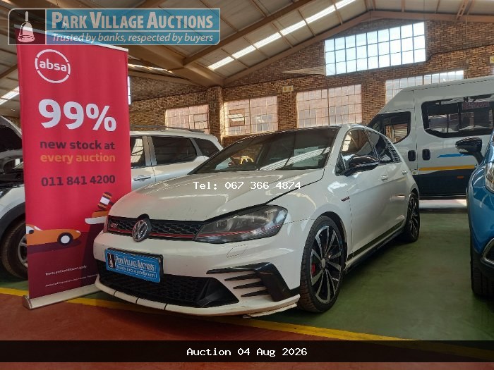 2016 VOLKSWAGEN GOLF VII GTI 2.0 TSI DSG CLUBSPORT (ODO : 188290)