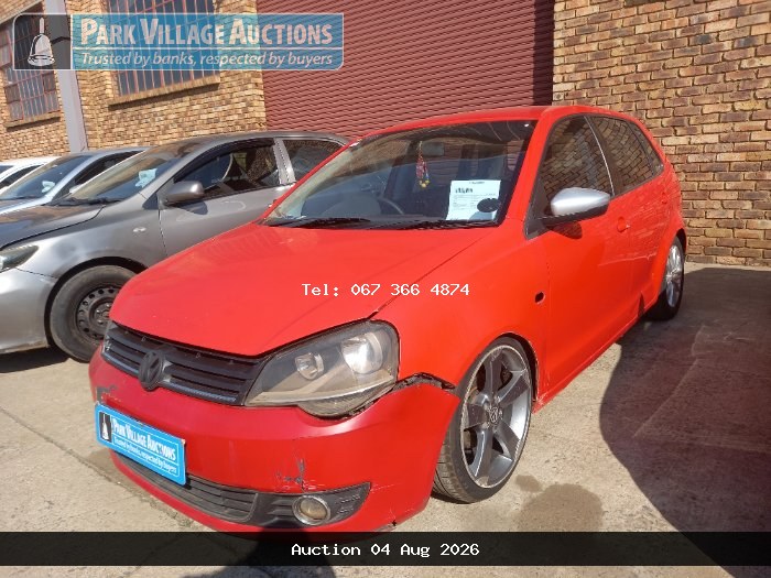 2016 VOLKSWAGEN POLO VIVO GP 1.6 COMFORTLINE 5DR (ODO : 211357)