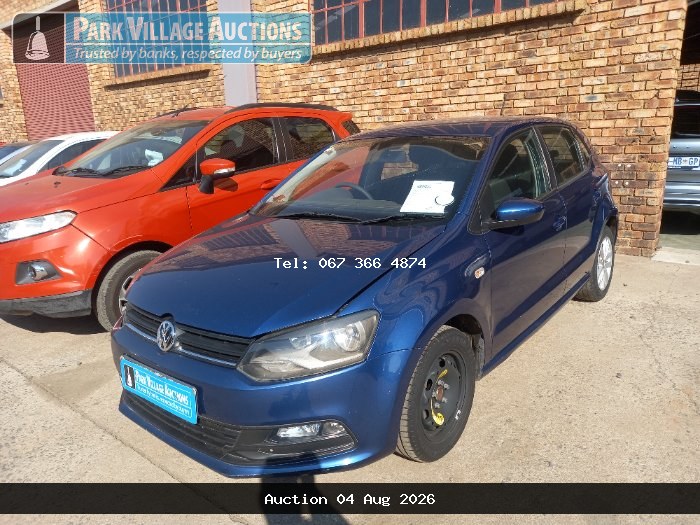 2020 VOLKSWAGEN POLO VIVO 1.4 COMFORTLINE 5DR (ODO : 103197)