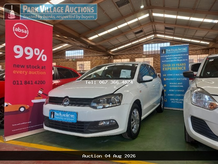2021 VOLKSWAGEN POLO VIVO 1.4 COMFORTLINE 5DR (ODO : 117510)