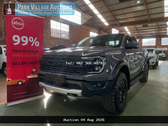 2024 FORD RANGER 3.0 V6 BI TURBO ECOBOOST RAPTOR 4X4 AT (ODO : 51061)