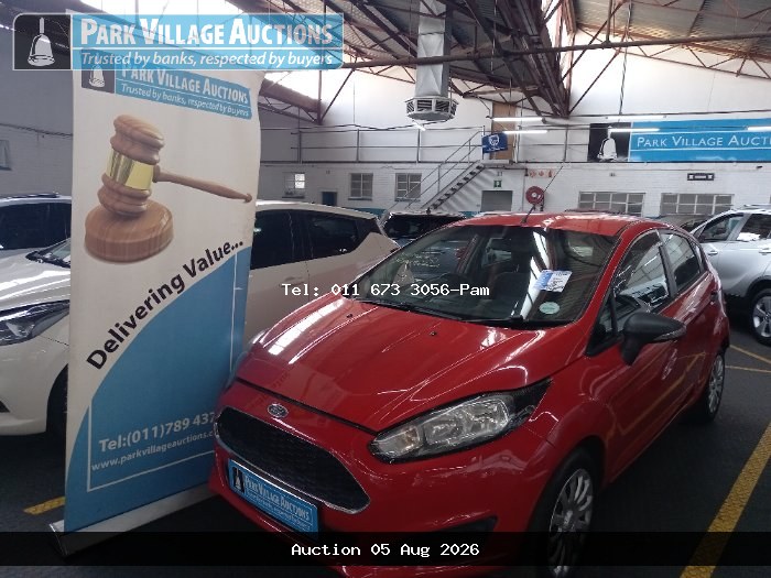 2017 FORD FIESTA 1.4 AMBIENTE 5 DR (ODO : 154392)