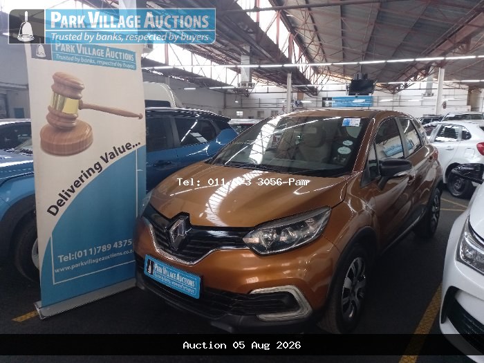 2020 RENAULT CAPTURE 900T BLAZE 5DR 6 (ODO : 120564)