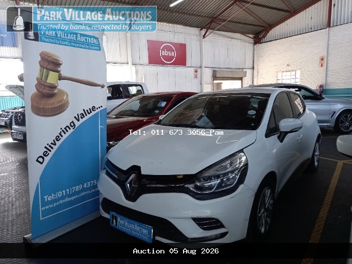 2020 RENAULT CLIO IV 900T AUTHENTIQUE 5DR 66KW (ODO : 104081)